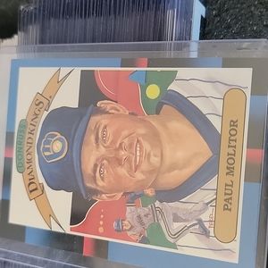 1987 Paul molitor diamond kings card